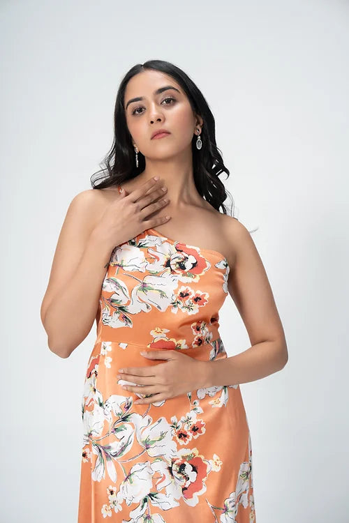 Ana floral maxi dress