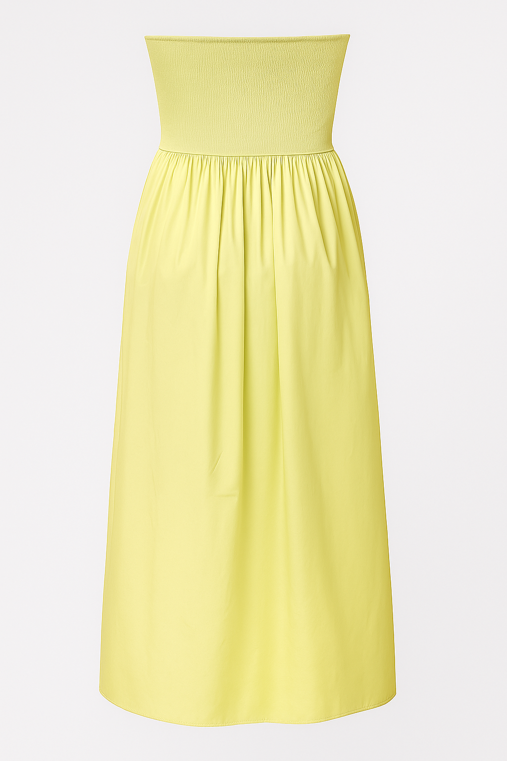 Butter yellow zoya maxi dress