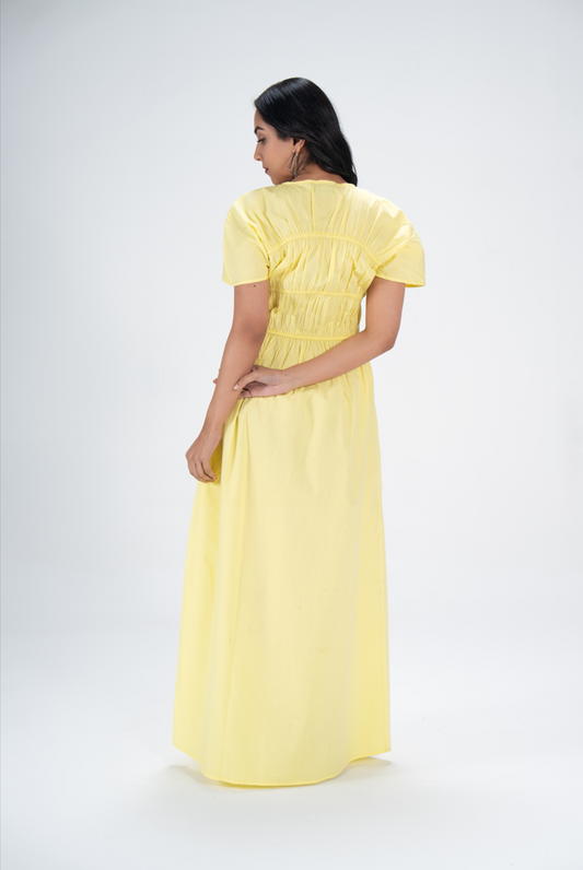 Sunshine Yellow Maxi dress