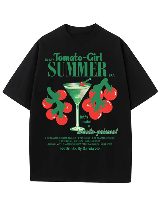 Toma-tini oversized black tshirt