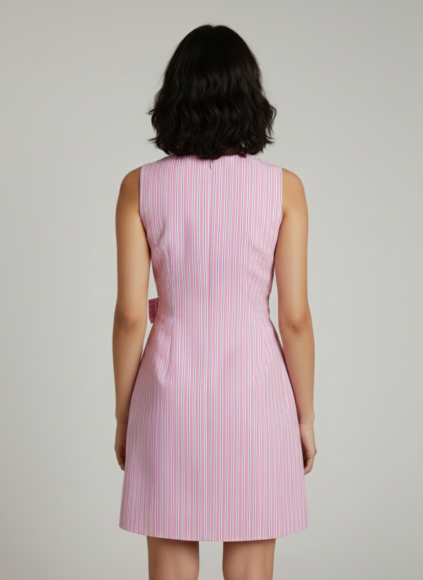 Serene Side Tie Shift Dress