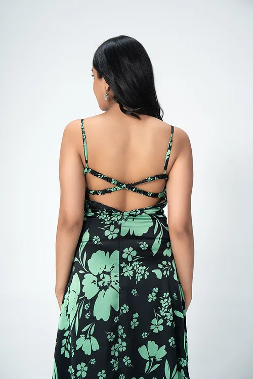 Senorita backless midi dress