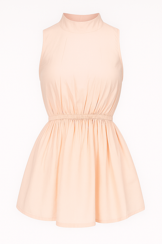 Ayla soft pink mini dress