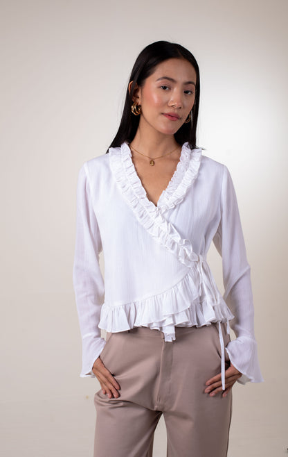 Aria Ruffle Top