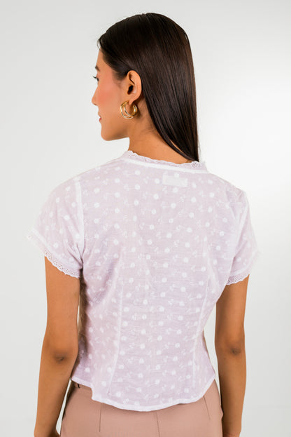 Eloise Eyelet Top