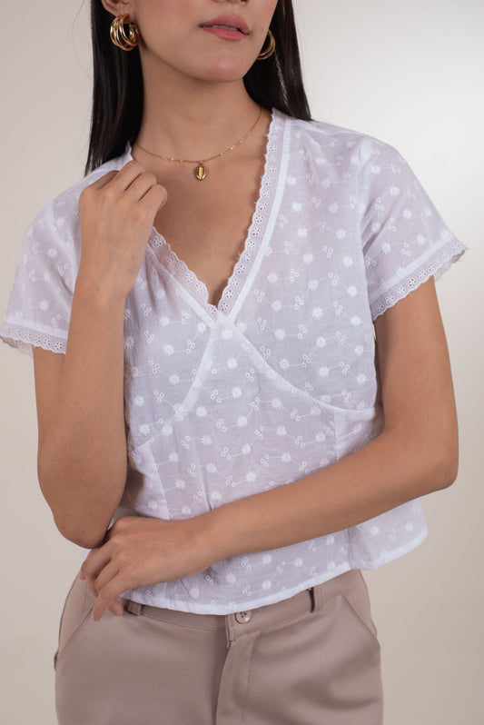 Eloise Eyelet Top