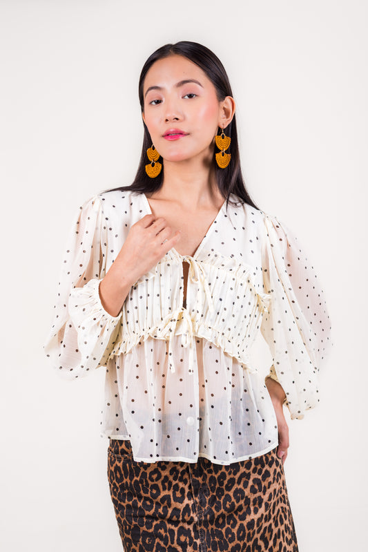 Cascade Sheer Top