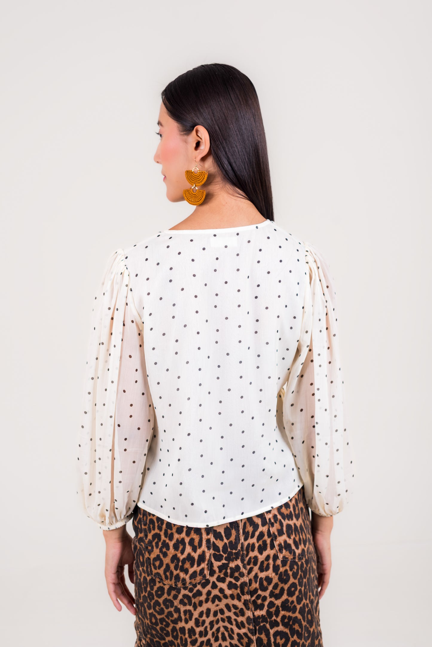 Cascade Sheer Top