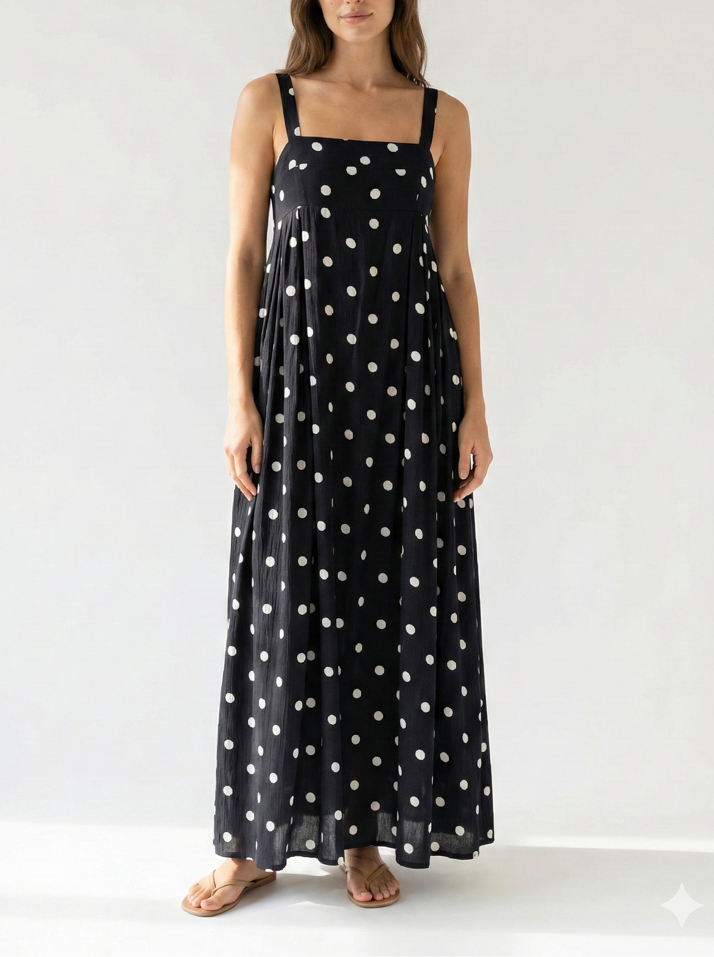 Poppie Polka dot Midi dress