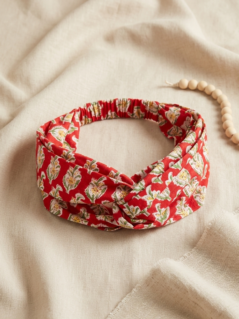 Wildflower Scarlet Bandana
