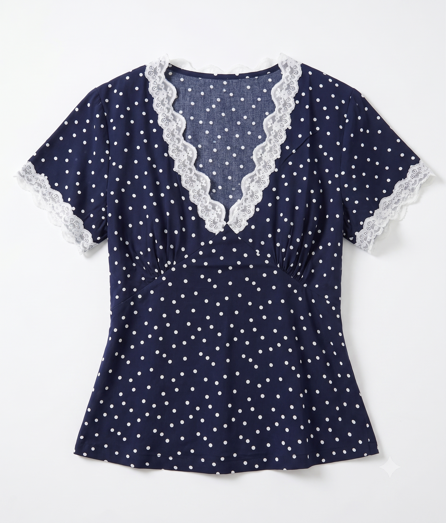 Luna Lace Polka Top