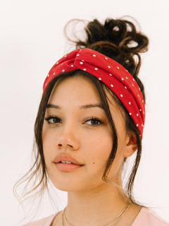 Ruby polka Bandana