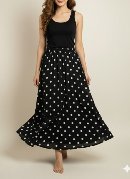 Polka Muse Skirt