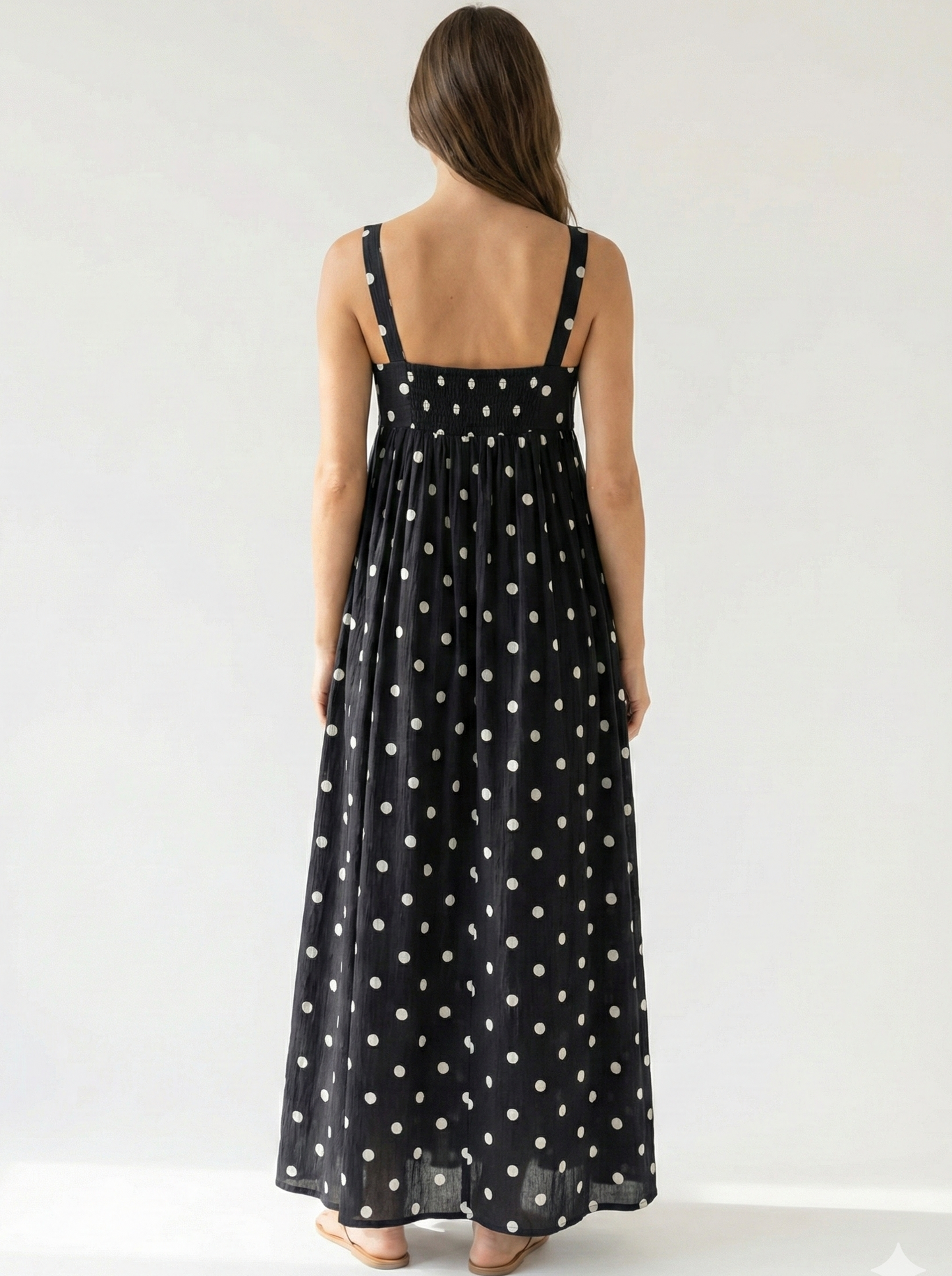Poppie Polka dot Midi dress