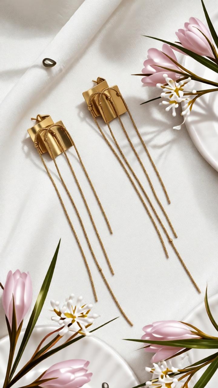 Aura Waterfall Earrings