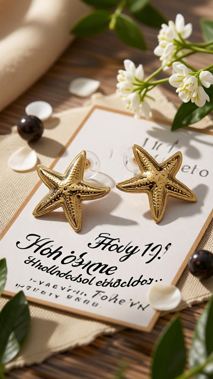 The Tulum Starfish Studs