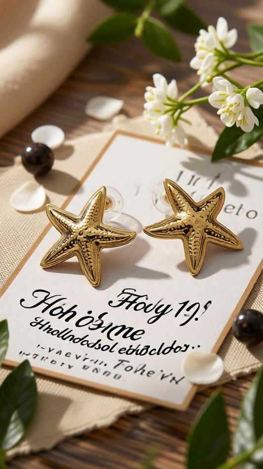 The Tulum Starfish Studs