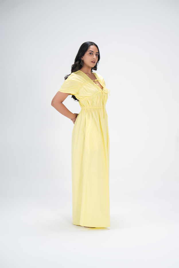 Sunshine Yellow Maxi dress