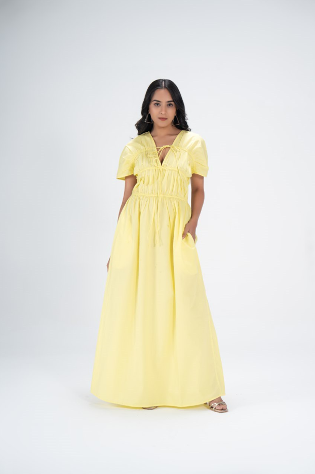 Sunshine Yellow Maxi dress