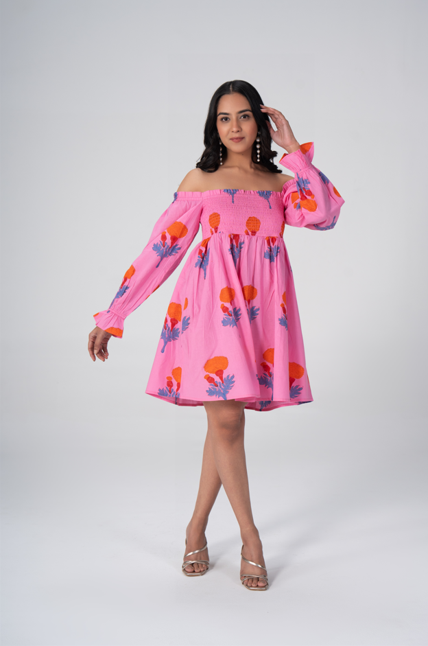 Cherry mini dress For Womens