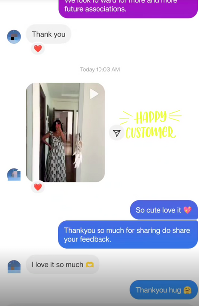 Customer photo