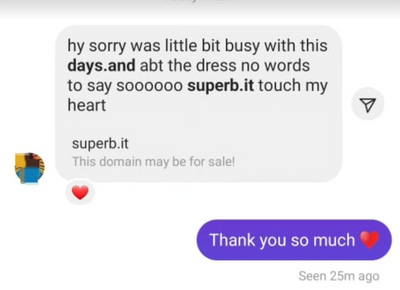 Customer photo