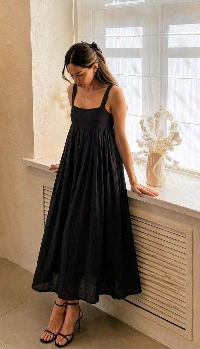 The gentle muse black dress