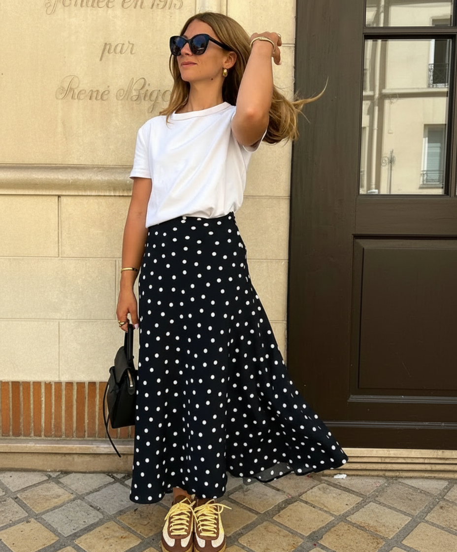 Polka Muse Skirt