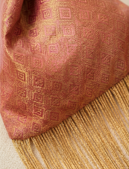 The Dusty Pink Knot Bag