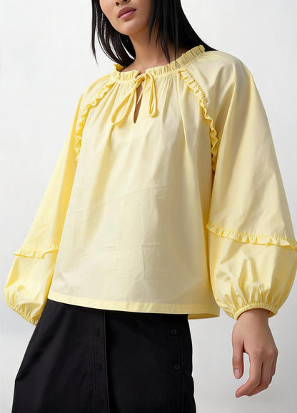 The Verona Tie-Neck Blouse