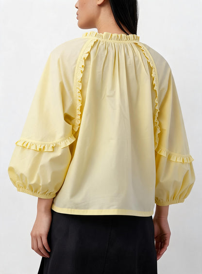 The Verona Tie-Neck Blouse