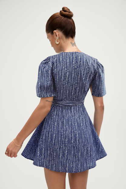 Riviera Breeze Wrap Dress