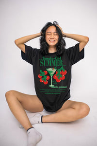 Toma-tini oversized black tshirt