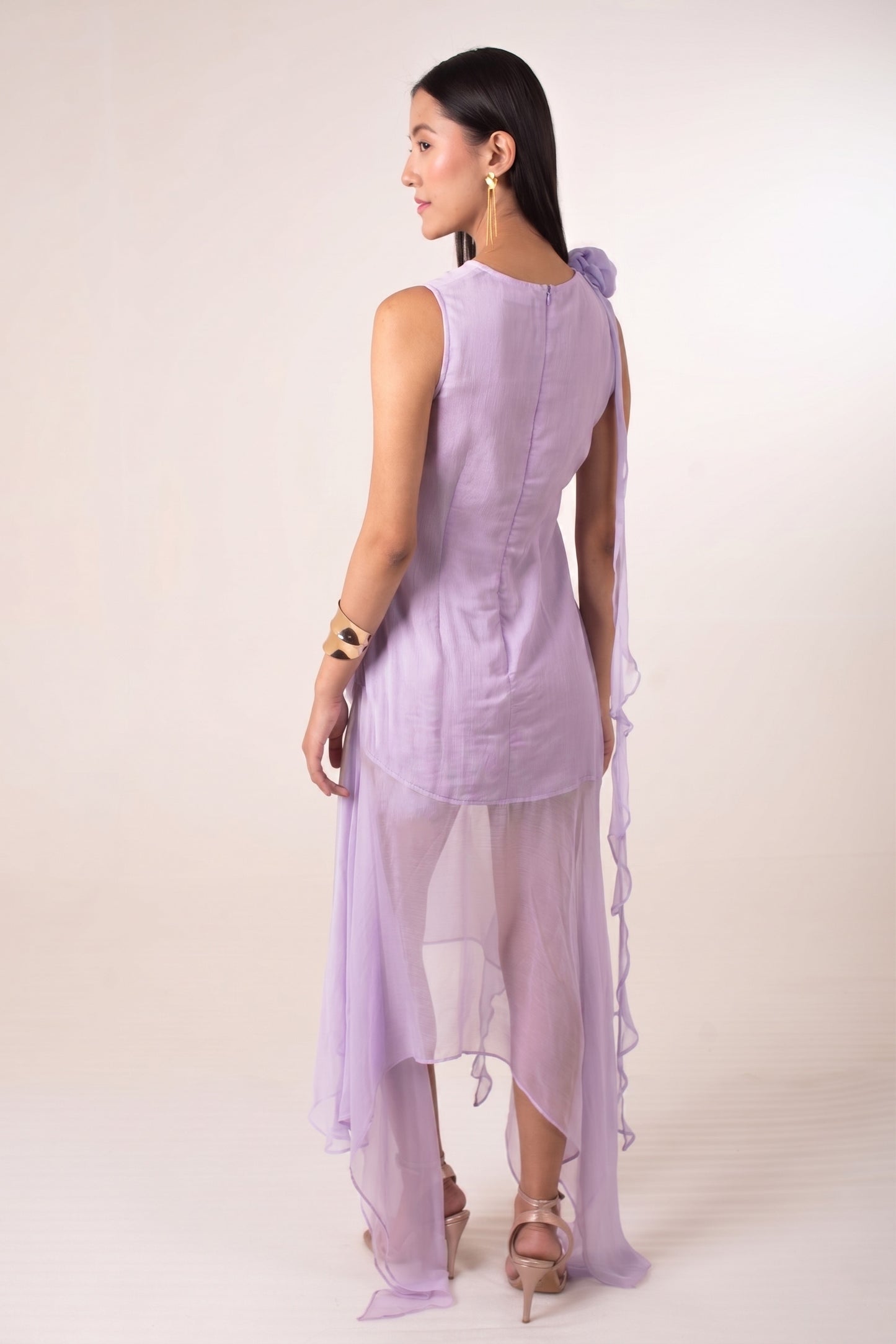 Wisteria Chiffon Flow dress