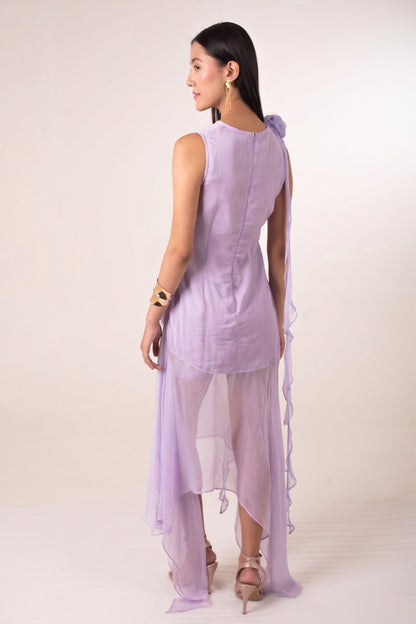Wisteria Chiffon Flow dress